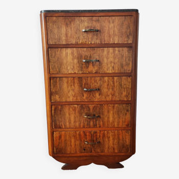 High art deco chest of drawers