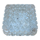 Square glass ceiling light