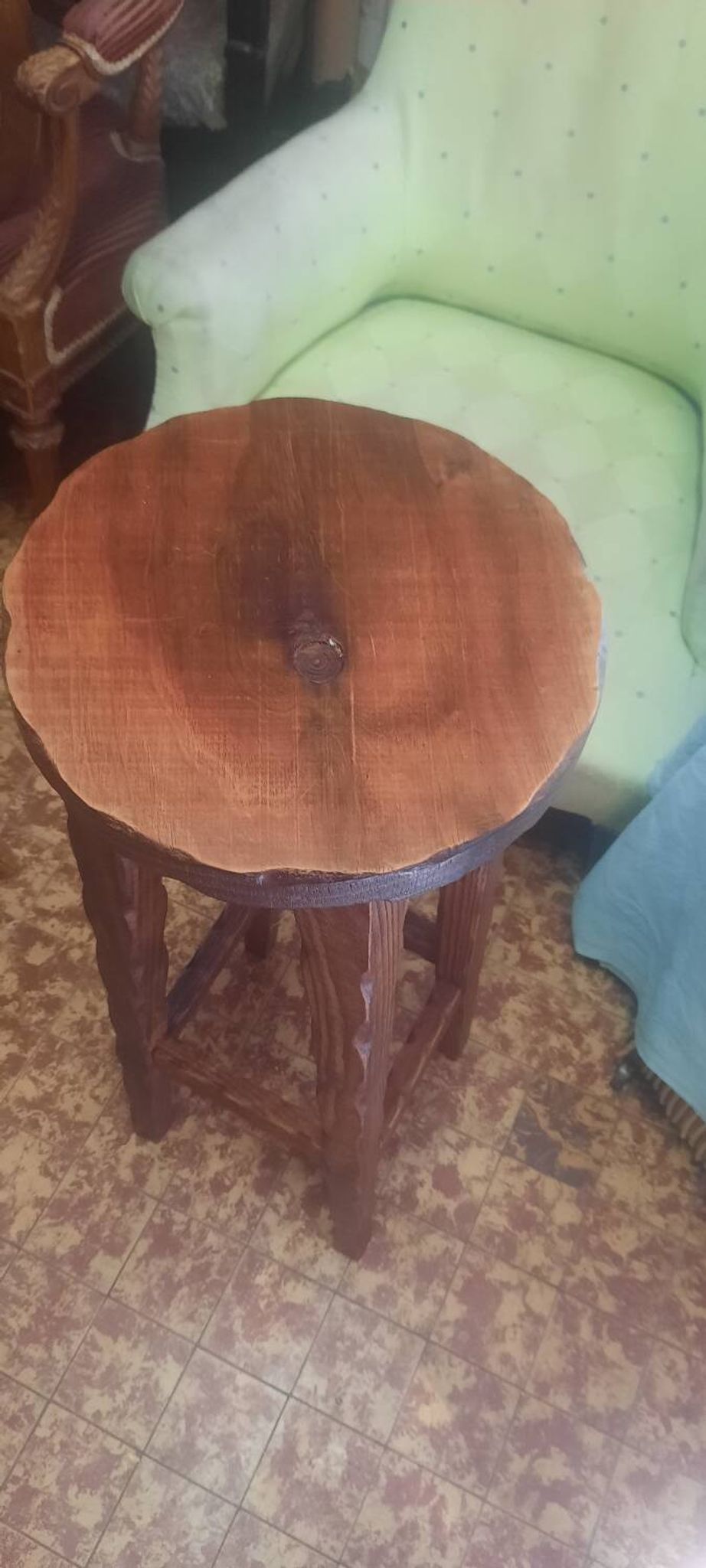 Tabouret de bar style brutaliste