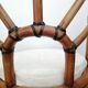Bamboo throne chair