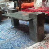 Minimalist granite coffee table circa 1970