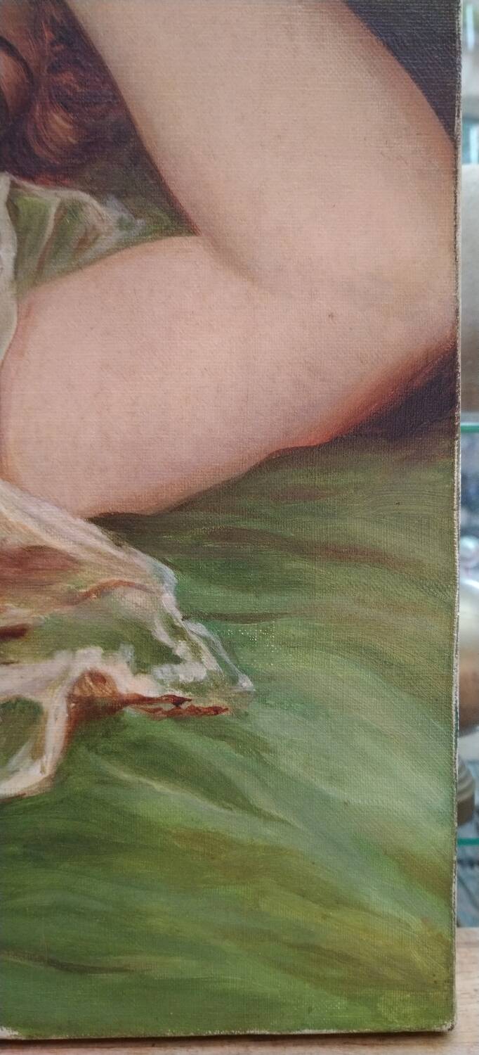 Art Nouveau woman portrait