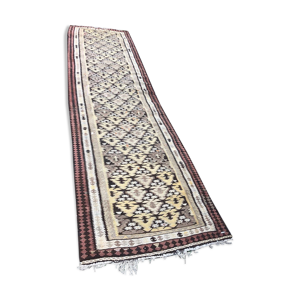 Tapis de couloir kilim 98x360