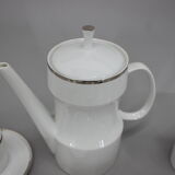 1964 Jaroslav Jezek Exlusive Porcelain Tea Set "Nefertiti", Czechoslovakia