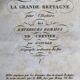 Carte de la Grande Bretagne extraite de l'Atlas des l'histoire des empereurs de 1819, 48 x 34 cm