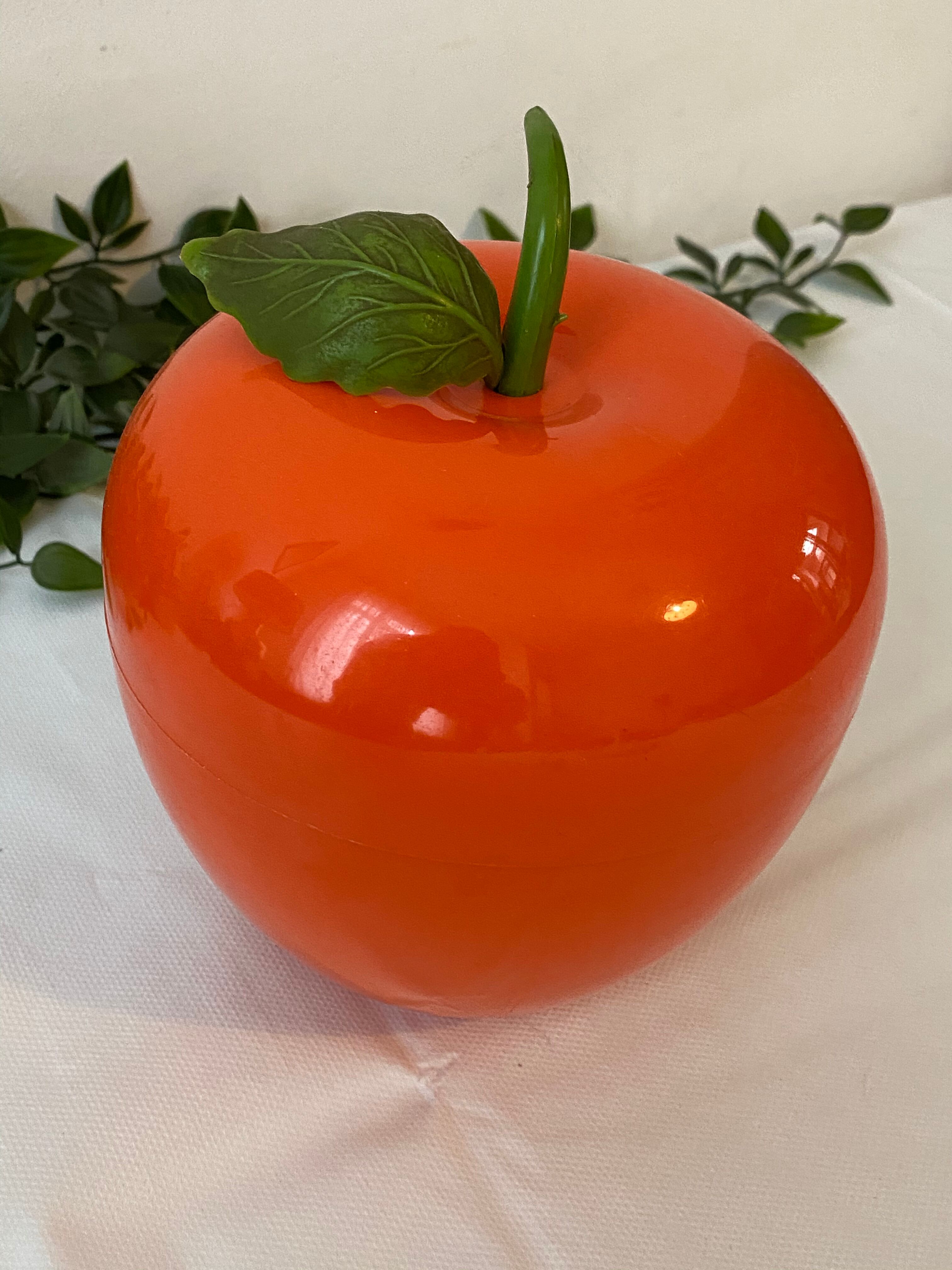 Orange apple ice bucket