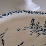 Ravier antique "Marguerite" Luneville faience XIXth