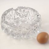 Cut crystal ashtray