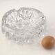 Cut crystal ashtray