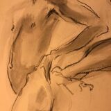 Original drawing study of nudes