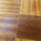 Vintage blond wood coffee table, Circa 60