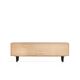 Vinyl Record Storage Cabinet Oak "Nolana"