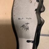 Renovated rococo style porcelain mirror