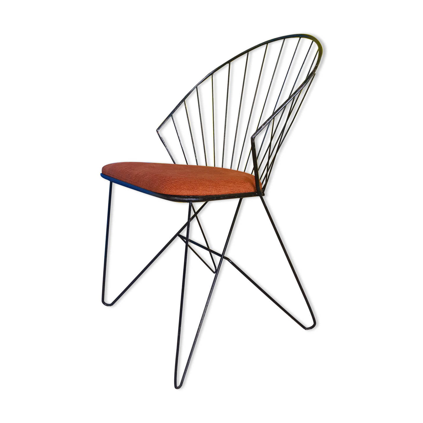 Steel wire chair, 50s