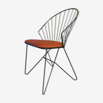 Steel wire chair, 50s