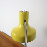 Mid-century industrial adjustable table lamp designed by Josef Hůrka for Napako, 1960's.