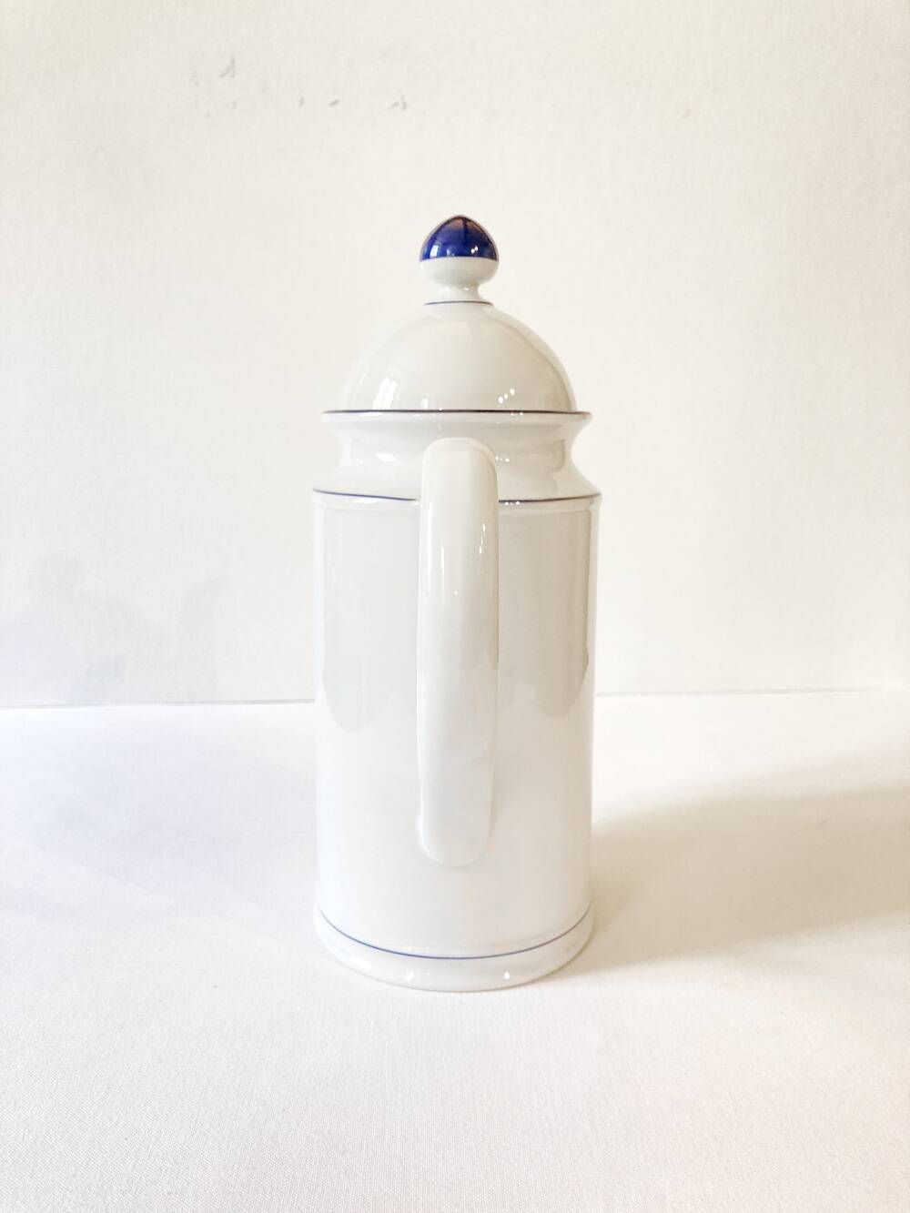 Seltmann Weiden porcelain coffee pot and sugar bowl, W Germany, 1980s