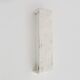 Large minimalist wall light in terracotta brand toscot italy