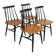 Set of 4 Scandinavian "Fanett" chairs, Ilmari Tapiovaara, Sweden, 1960