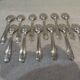 12 silver-plated coffee spoons, AR Grand Prix Monaco, 13.7 cm