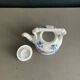 English teapot Arthur Wood in porcelain