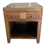 Teak bedside table