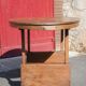 Antique wood table, dining table, oval table, living room, kitchen, countryside