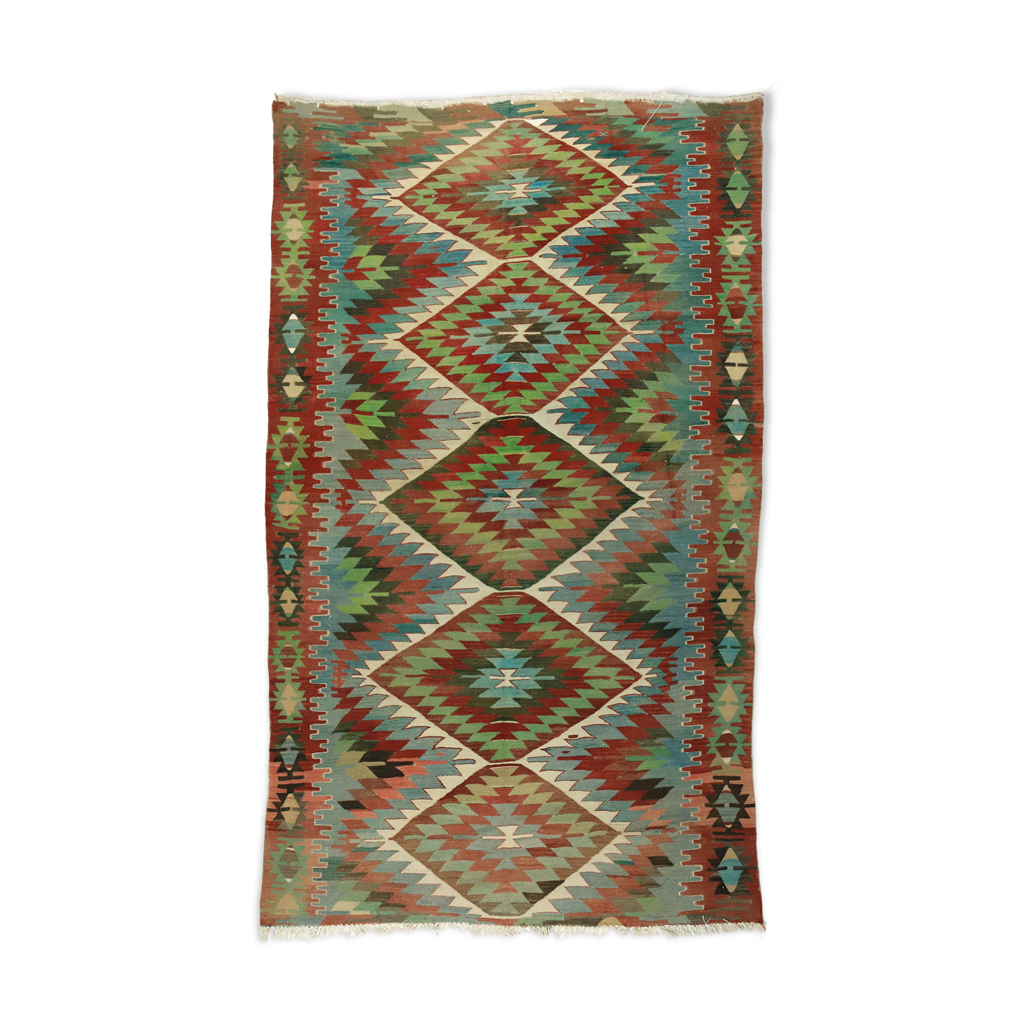 Anatolian handmade kilim rug 316 cm x 175 cm