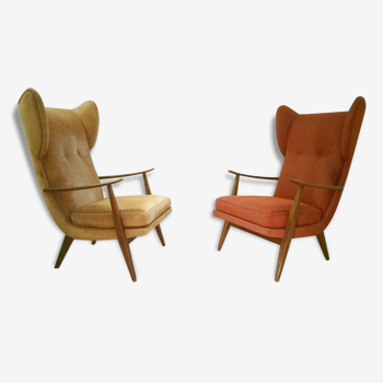 Fauteuil Wing chair Knoll Antimott