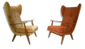 Fauteuil Wing chair Knoll Antimott