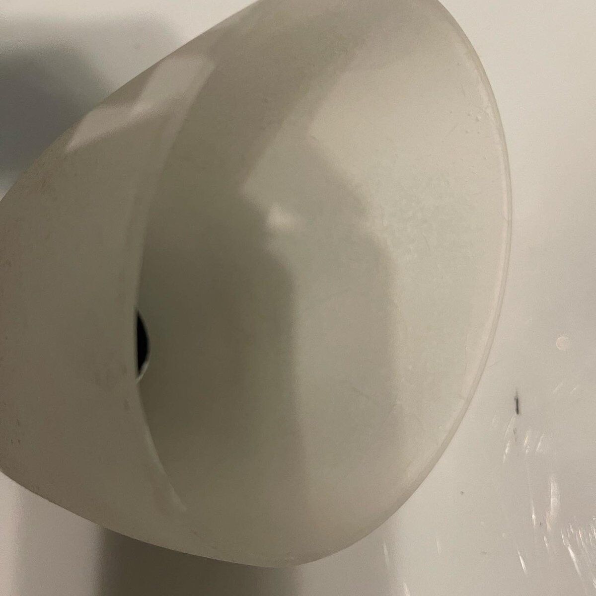 Vintage opaline glass sconces, 1960s