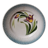 Vintage plate flower pattern new ceramics from the north St Amand
