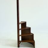 Vintage teak mid century library stairs