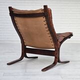 1970s, Norwegian design by Ingmar Relling, model "Siesta", pair of two chairs, original condition.