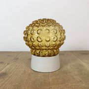 Vintage White Porcelain Ceiling Light, 1970s