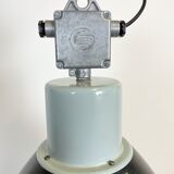 Large Industrial Enamel Factory Pendant Lamp from Elektrosvit, 1960s