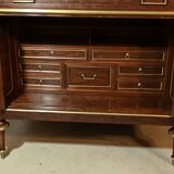 Mahogany Library Scriban, Louis XVI style – Mid-19th century