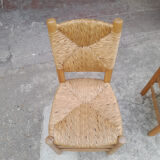 Meribel chair number 19 by Charlotte Perriand, Sentou edition, 1960s