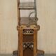 Transformable library table by Boeckh Brothers, circa 1910, restored.