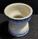 Earthenware diabolo egg cup early 20th century