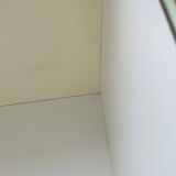 80s lacquered desk and mirror