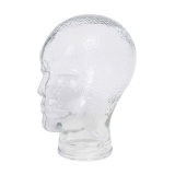 Glass hat head
