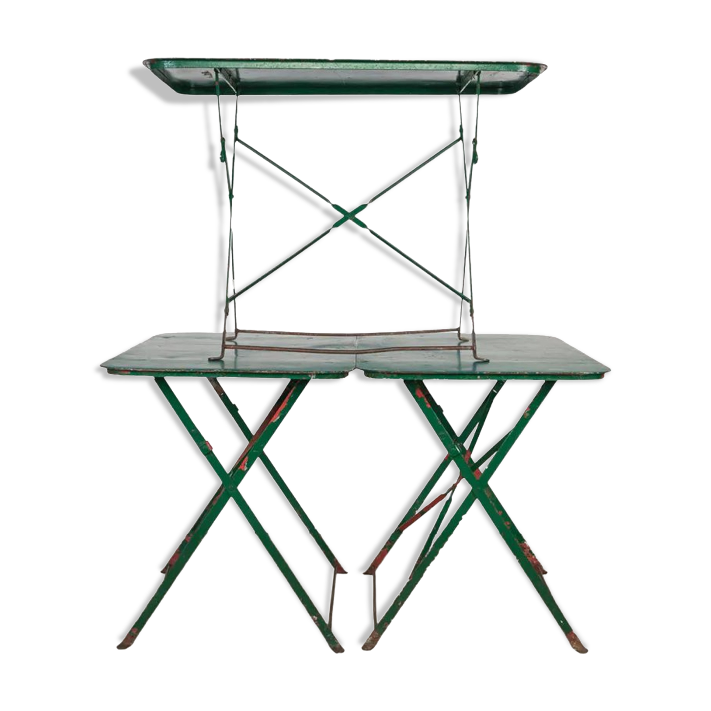 French Iron Garden Tables Set