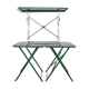 French Iron Garden Tables Set