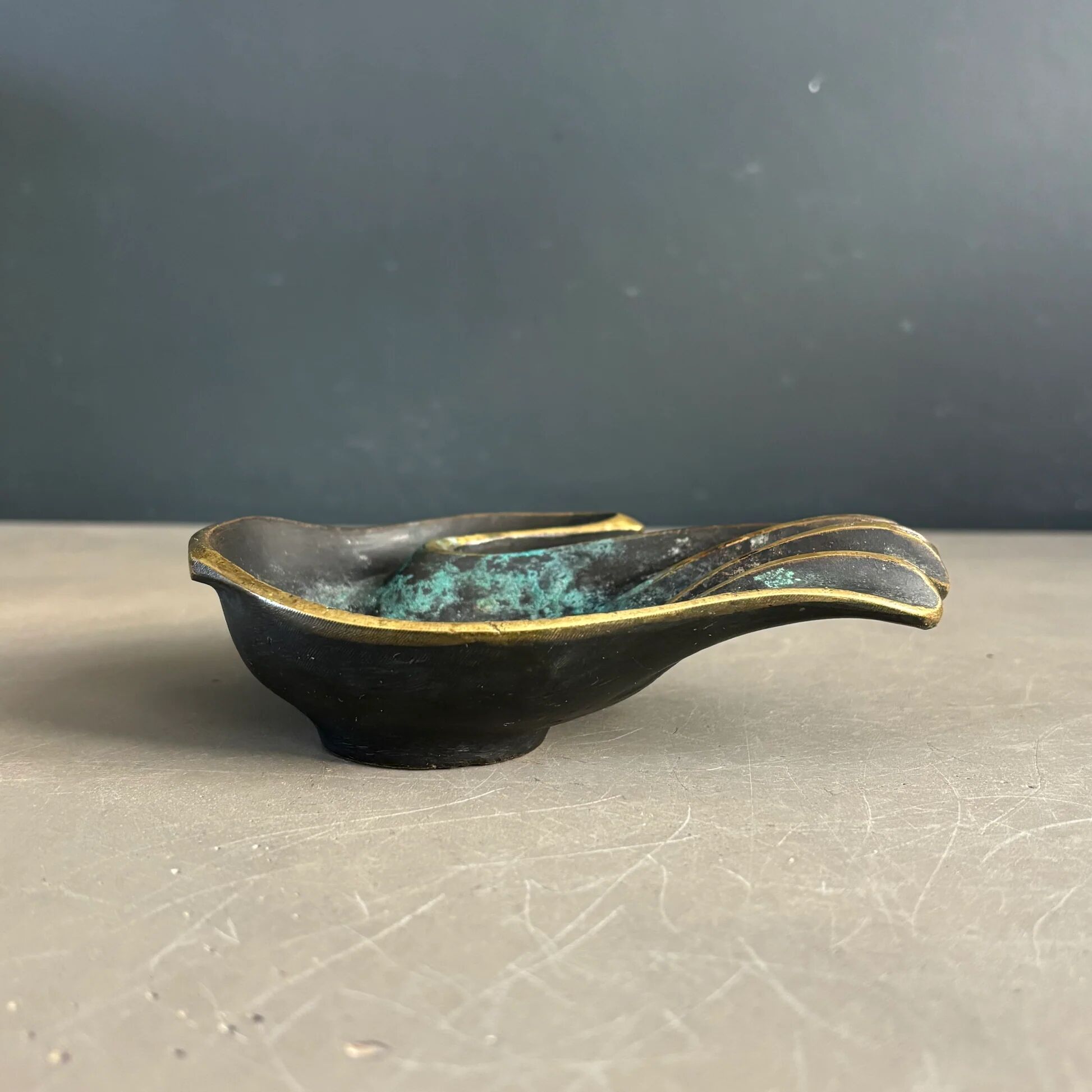 Bronze hand catchall Editions Gerfaux 60-70