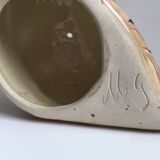 Ceramic Sculpture Figurine Signed MOSSER Gilbert Owl Hulotte Owl