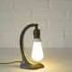 Antique desk lamp Art Nouveau table light brass bedside lamp Austria 1920s