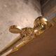 VINTAGE 70'S BRASS MIRROR