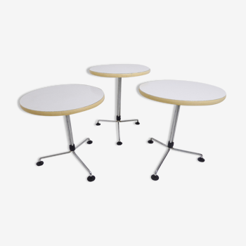 Vintage trio of side tables / nest of tables by brabantia