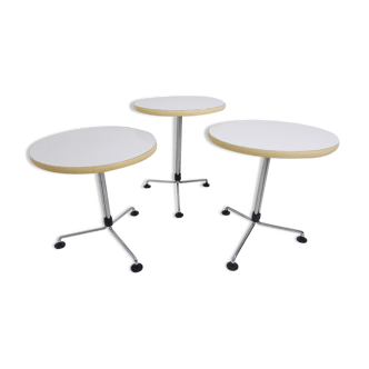 Vintage trio of side tables / nest of tables by brabantia